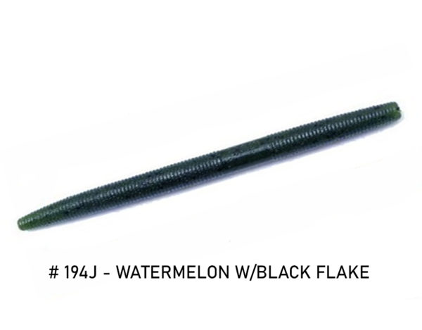 194J WATERMELON W BLACK FLAKE