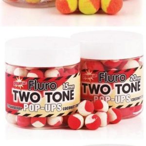 Fluro Pop Ups Two Tone Dynamite Baits