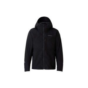 warm rain jacket black shimano