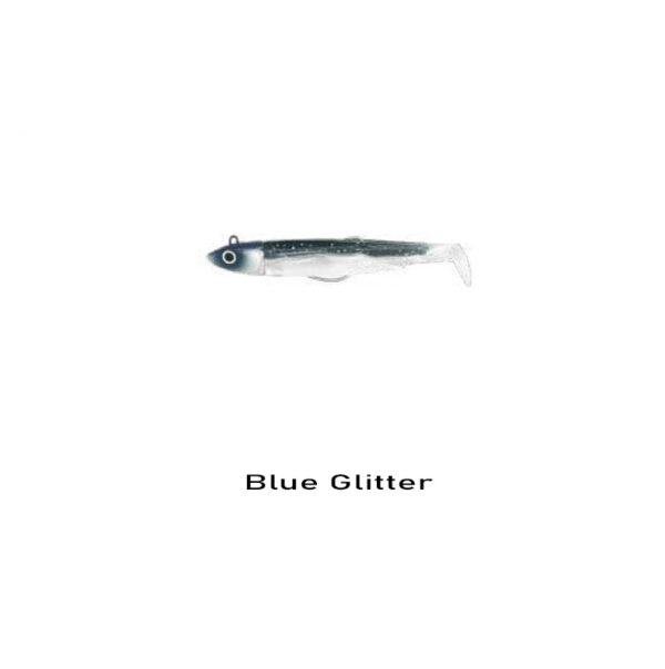 black minnow n°2 combo_blue glitter