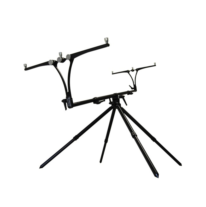 Rod Pod USATO Tech-Nick 3 Rods Black - Meccanica Vadese