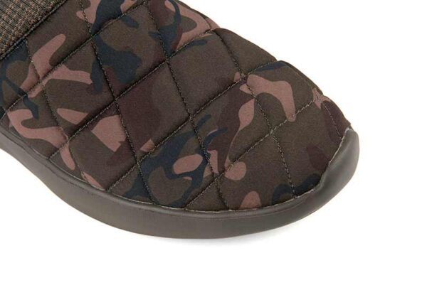 cfw168_173_fox_camo_khaki_bivvy_slippers_toe_fabric_detail