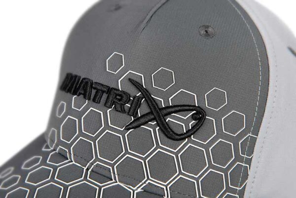 ghh007_matrix_hex_print_baseball_cap_grey_logo_detail