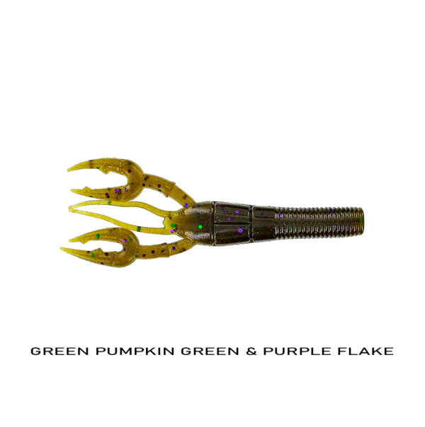 GREEN PUMPKIN GREEN & PURPLE FLAKE