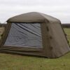 cum343_fox_air_frame_social_shelter_with_door_clear_pvc
