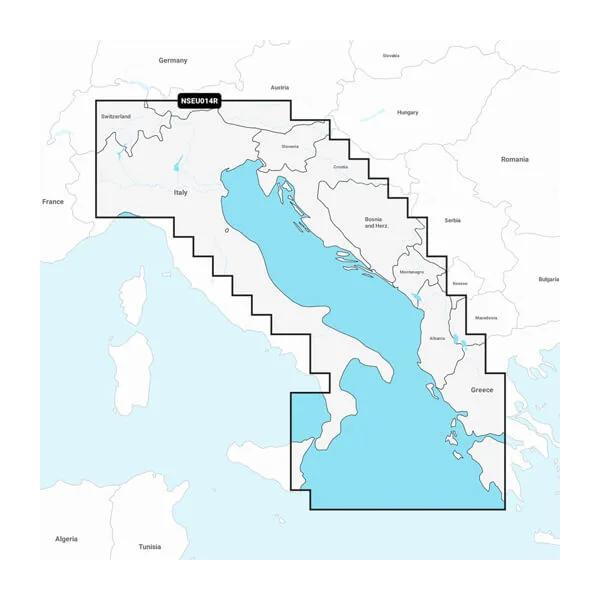 Navionics+™ NSEU014R-GN Italy Adriatic Sea - Garmin