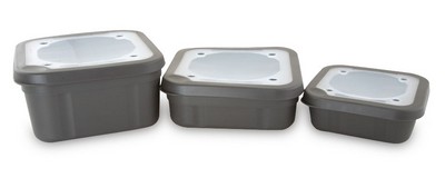 Solid Top Bait Box Grey - Matrix Fox