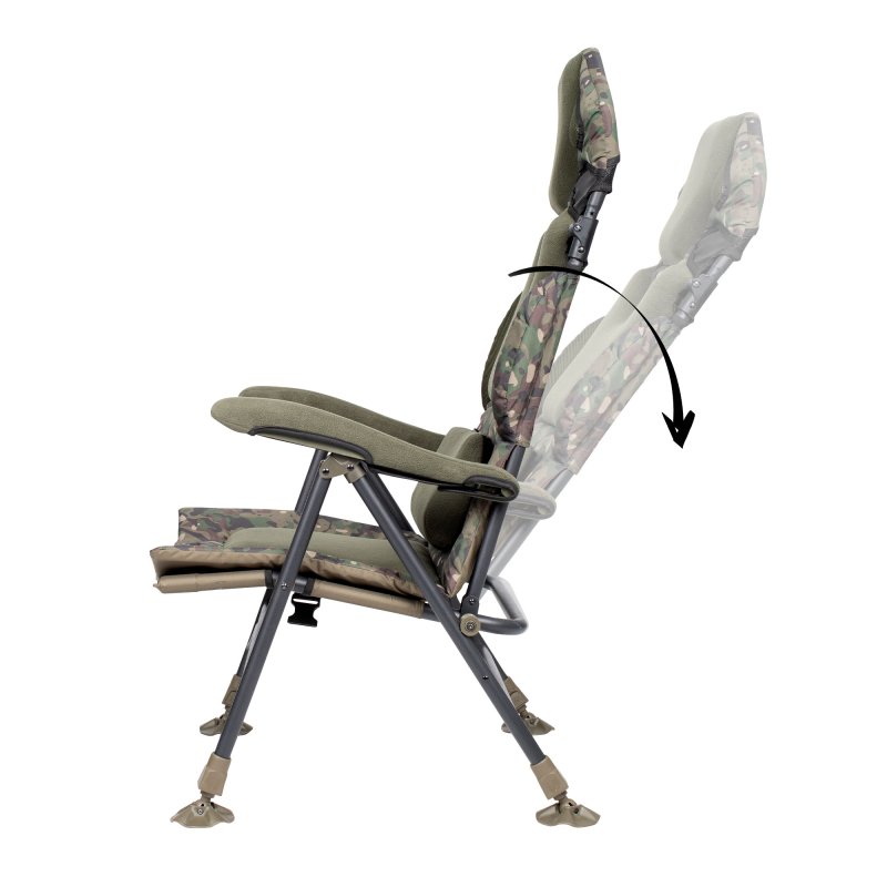 Levelite Camo Longback Recliner - Trakker - immagine 4