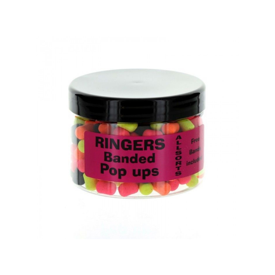 banded pop up allsorts ringers