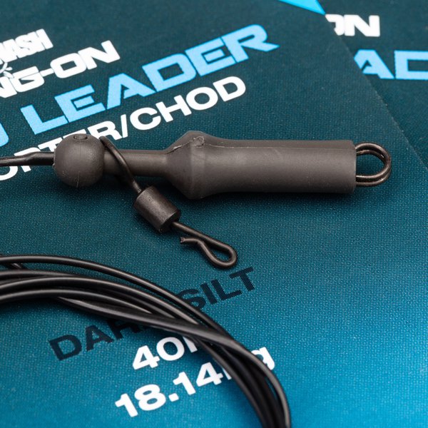 Cling-On Fused Helicopter Silt Leader 1m - Nash - immagine 2