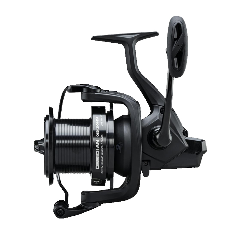 Mulinello SEMINUOVO Obsidian OSD12000-35AY + bobina di ricambio - Okuma