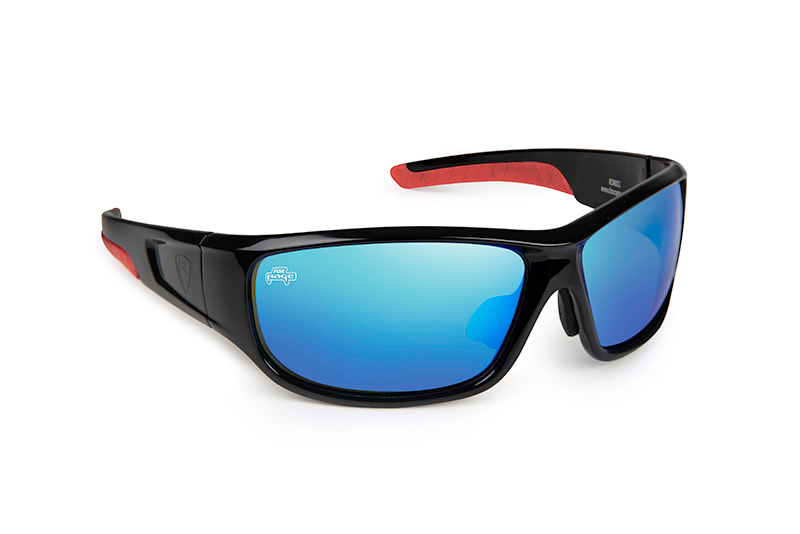 Shield Wraps Brown Lense Mirror Blue - Fox Rage - immagine 3