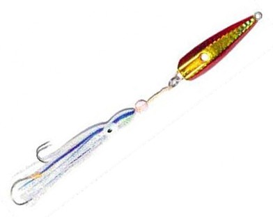 Salty Rubber Jig R006 Red - Vincent