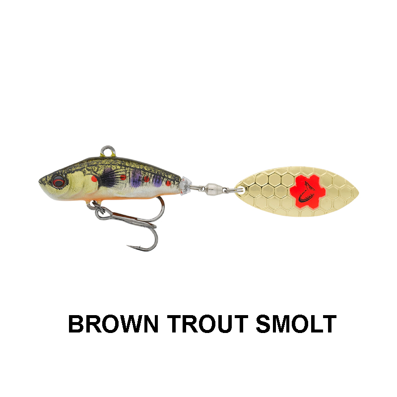 3D Sticklebait Tail Spin 7.3cm 13g Sinking - Savage Gear - immagine 3