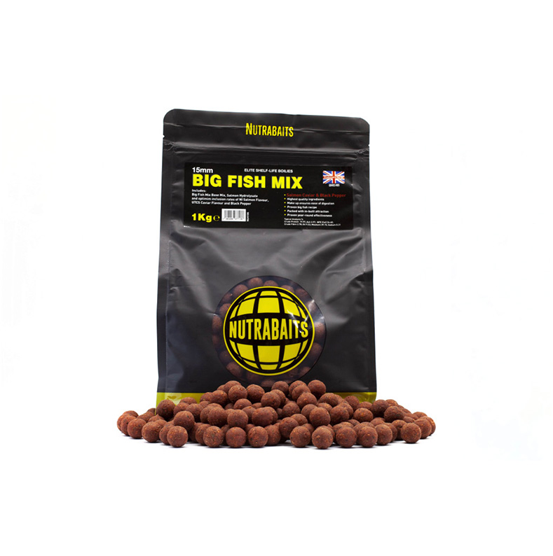 Big Fish Mix Salmon, Caviar & Black Pepper Shelf Life – Nutrabaits
