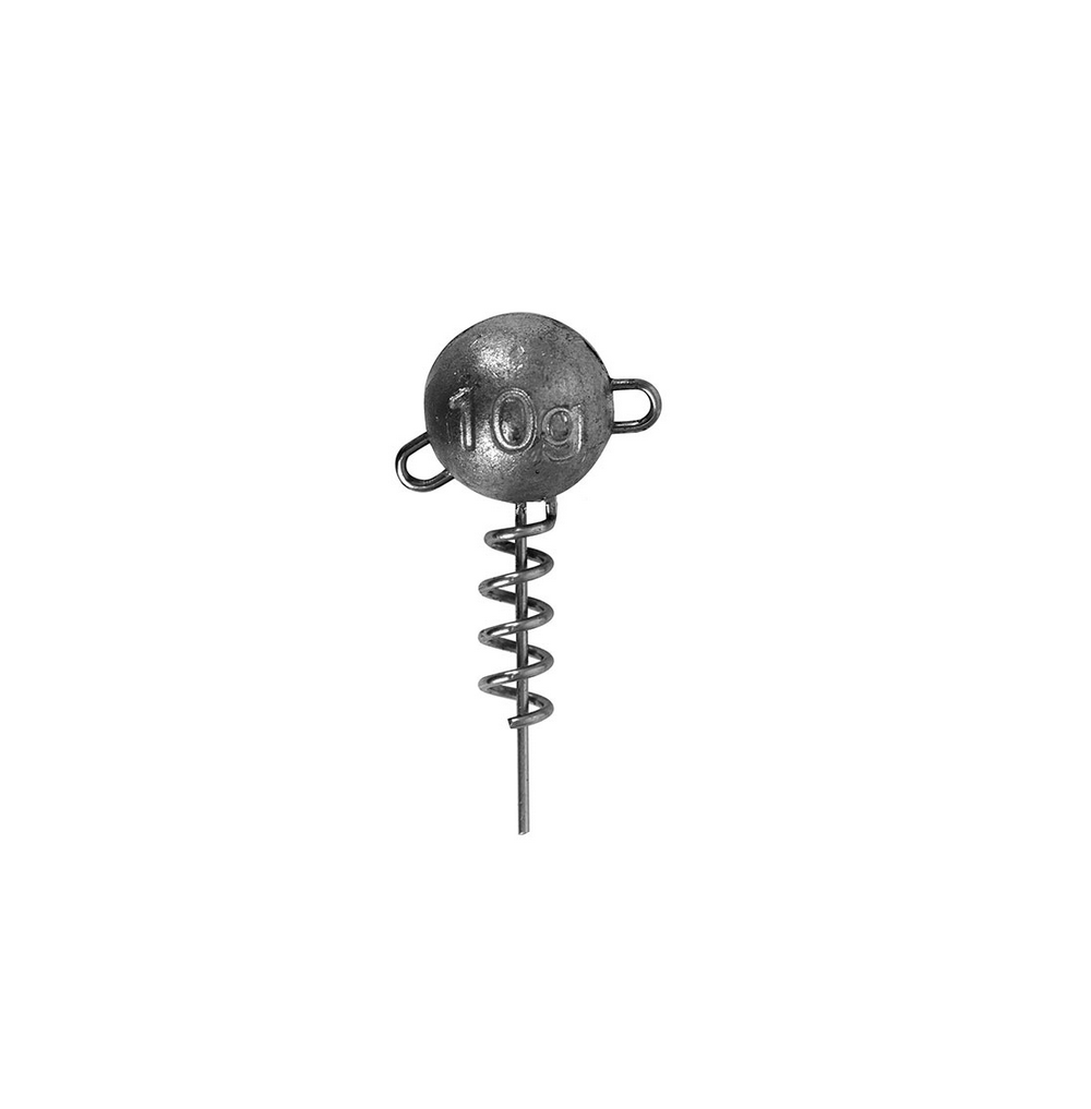 Corkscrew Round Jig Head Fox Rage