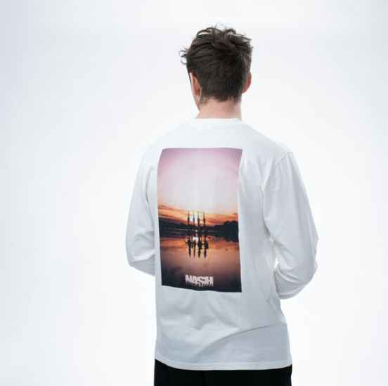 Make It Happen Sunset Long Sleeve T Shirt Ecru - Nash - immagine 4