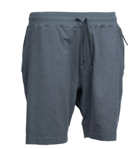 Make It Happen Badge Shorts Grey Marl - Nash