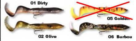 Hard Eel Tail 15cm 40g - Savage Gear