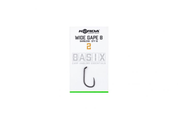 Basix Wide Gape Barbless - Korda - immagine 2