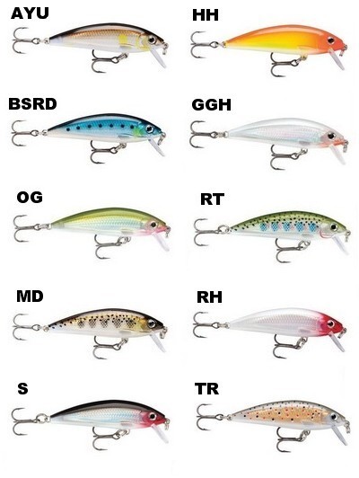 X-Rap Countdown 7cm 10g - Rapala