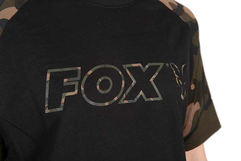 Black / Camo Outline T - Fox - immagine 5