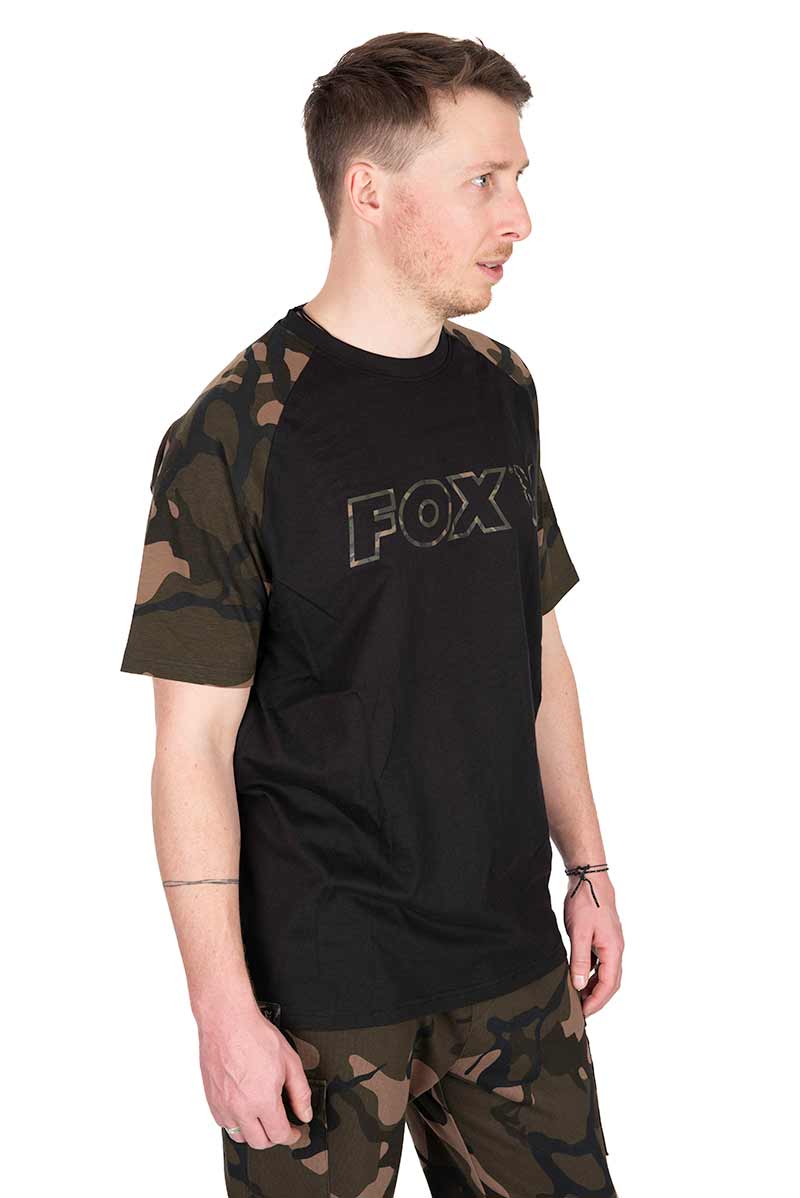 Black / Camo Outline T - Fox - immagine 7