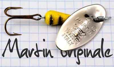 Martin Originale Silver/Yellow - Panther Martin