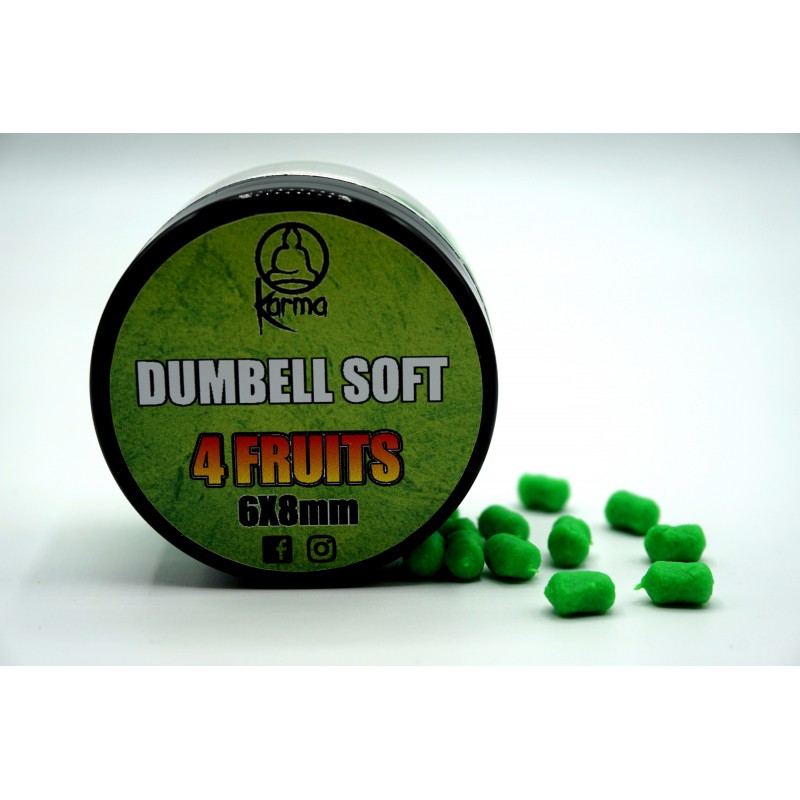 Dumbell Balance Soft 6x8mm - Karma Bait - immagine 2