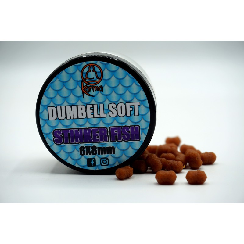 Dumbell Balance Soft 6x8mm - Karma Bait - immagine 6