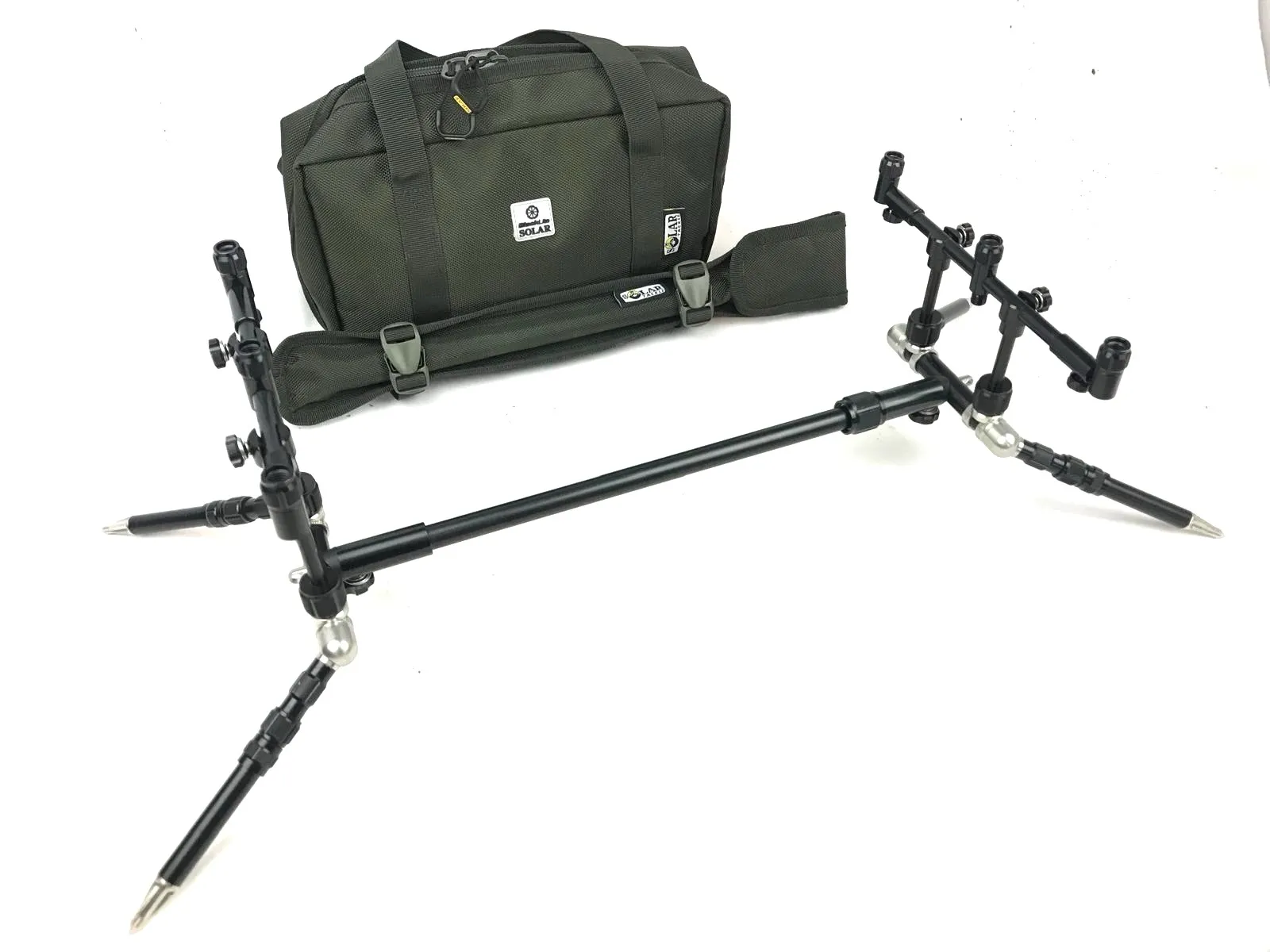 Rod Pod Blacklite Worldwide 3 rods - Solar - immagine 3