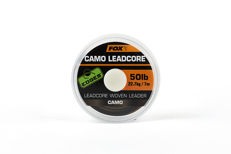 Edges Leadcore Camo 50lb - Fox