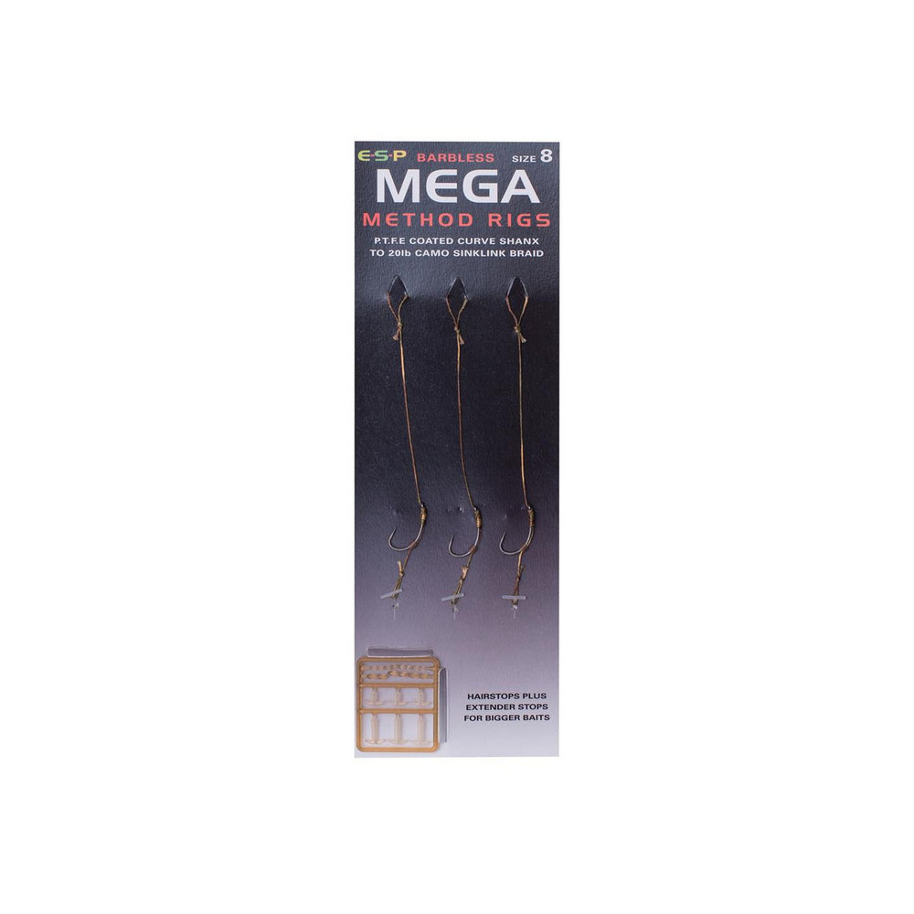 mega method rigs barbless esp