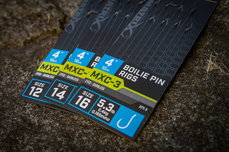 MXC-3 Size Barbless 4" (10cm) Boilie Pin - Matrix - immagine 6