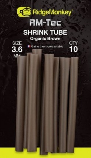 RM-Tec Shrink Tube Organic Brown - Ridgemonkey - immagine 2