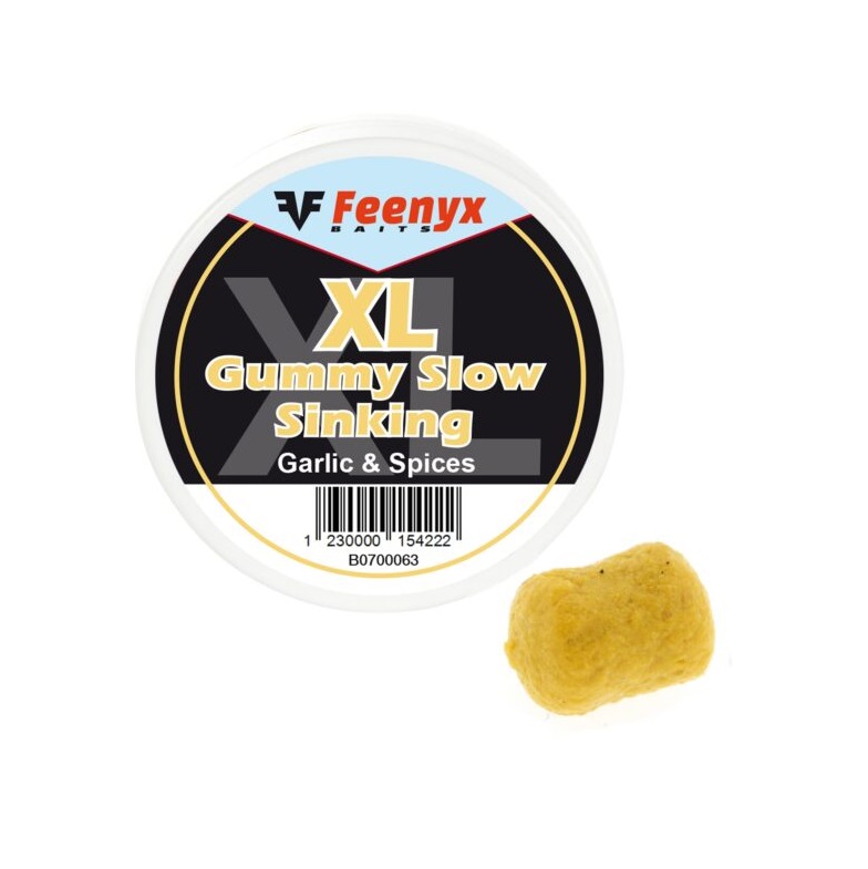 Gummy Slow Sinking XL 10mm – Feenyx Bait