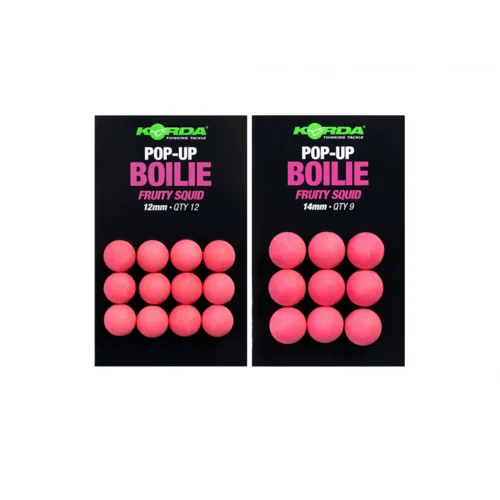 Pop Up Boilie Fruity Squid Pink - Korda