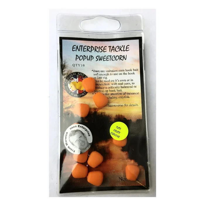 Pop-up Imitation Sweetcorn Orange Tutti Frutti / peach - Enterprise Tackle