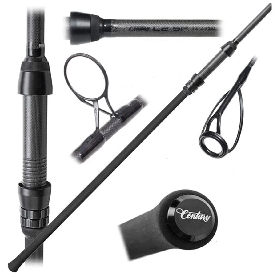 Set 3 canne SEMINUOVO C2 SP 13ft-3,75lb Minima 50 - Century